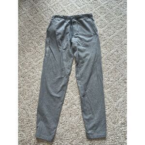 Mack Weldon Joggers Mens Medium Sweatpants Gray For Daily Wear Tapered Pockets